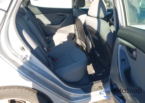 2013 Hyundai Elantra Gls/Limited from USA, damaged, VIN KMHDH4AE5DU646561